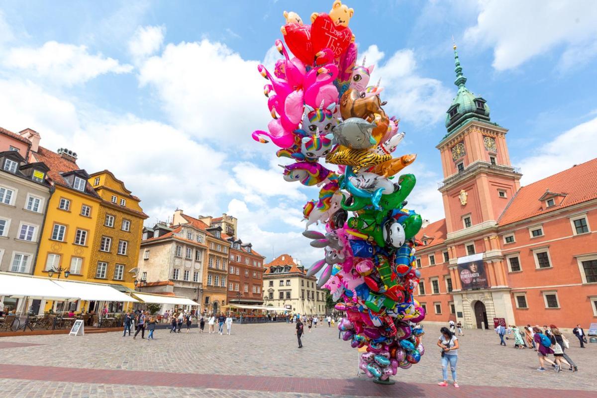 Royal Castle Square Apartment Old Town Warsaw Warszawa Exterior foto
